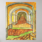 Korridor von St. Paul Asylum (Vincent van Gogh) Poster (Vorne)