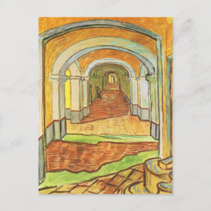 Korridor von St. Paul Asylum (Vincent van Gogh) Postkarte
