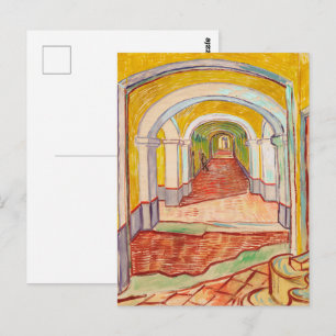 Korridor von St. Paul Asylum (Vincent van Gogh) Postkarte