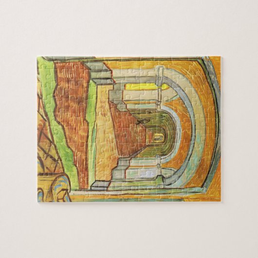 Korridor von St. Paul Asylum (Vincent van Gogh) Puzzle (Horizontal)