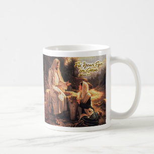 Korrigieren Sie Ihre Augen auf Jesus 1 Kaffeetasse