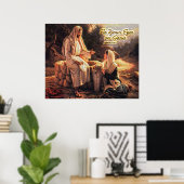 Korrigieren Sie Ihre Augen auf Jesus 1 Poster (Heimbüro)