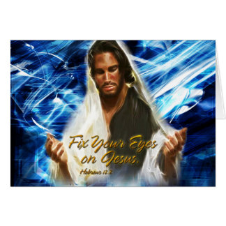 Korrigieren Sie Ihre Augen auf Jesus 2 Karte