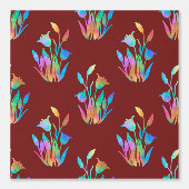 Korrigieren von Blumenklumps Tapete (Vorderseite)