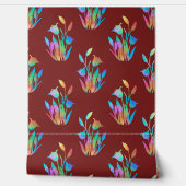 Korrigieren von Blumenklumps Tapete (Abrollen)