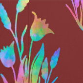 Korrigieren von Blumenklumps Tapete (Naht)