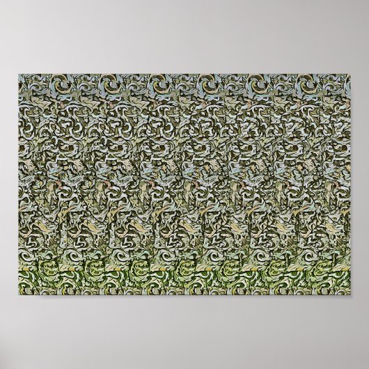 Korrodierter Sound - Versteckter 3D-Druck Poster (Vorne)