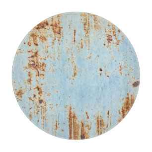 Korrodiertes Metall, Grunge Textur Hintergrund. Schneidebrett