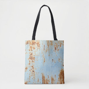 Korrodiertes Metall, Grunge Textur Hintergrund. Tasche