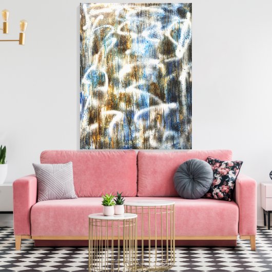 Korrosion #2 leinwanddruck (Insitu (Wohnzimmer))