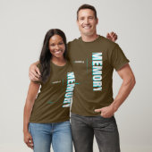 Korrputierte Speicher-Tech-Typografie-Design T-Shirt (Unisex)