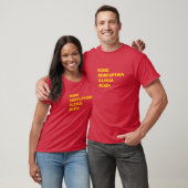 Korruption wieder illegal machen T-Shirt (Unisex)