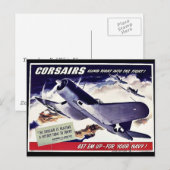 Korsare Postkarte (Vorne/Hinten)