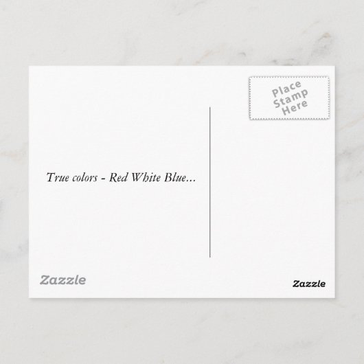 Korsare Postkarte (Rückseite)