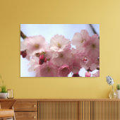 Körsbärsblommor - Canvas Leinwanddruck (Insitu (Wohnzimmer))