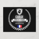 Korse Postkarte (Vorderseite)