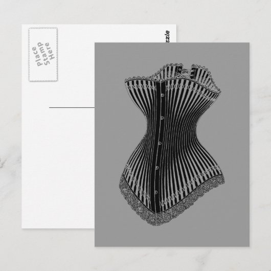 Korset 1878 postkarte (Vorne/Hinten)