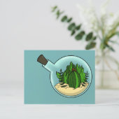 Korsett aus Glas Postkarte (Stehend Vorderseite)