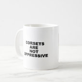 Korsett-Tasse Kaffeetasse (Vorderseite Links)