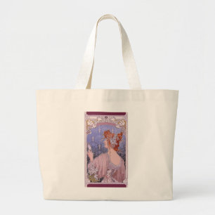 Korsett Woman Large Tote Bag Jumbo Stoffbeutel