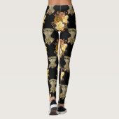 Korsetts und Blume Leggings (Rückseite)