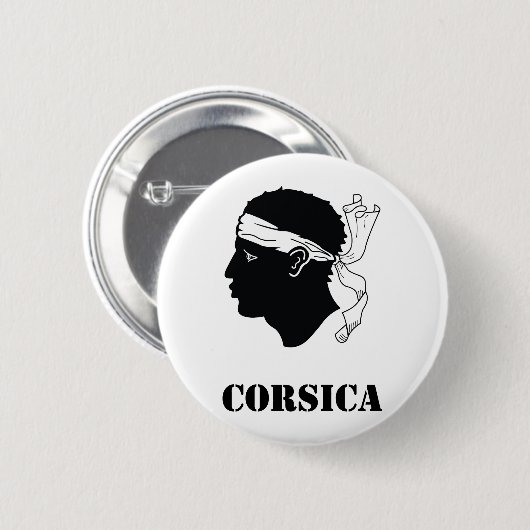 Korsika Button (Vorne & Hinten)