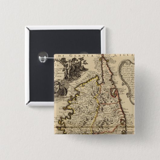 Korsika Button (Vorne & Hinten)