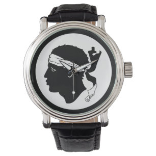 Korsika-Flagge eWatch Armbanduhr