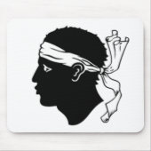 Korsika-Flagge Mousepad (Vorne)