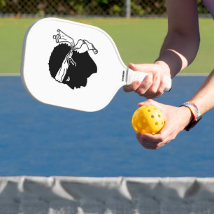 Korsika-Flagge Pickleball Schläger