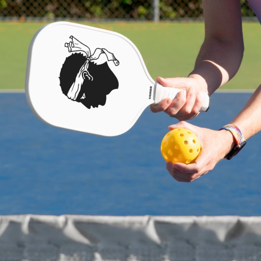 Korsika-Flagge Pickleball Schläger (InSitu)