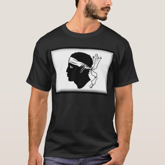 Korsika-Flagge T-Shirt (Vorderseite)