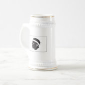 Korsika-Flaggen-Tasse Bierglas (Vorderseite Links)