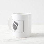 Korsika-Flaggen-Tasse Kaffeetasse (Vorderseite Links)