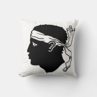 Korsika, Frankreich, Flag American MoJo Pillow
