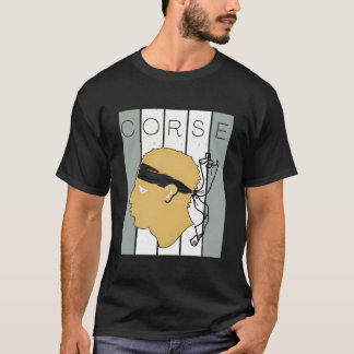 Korsika Korsisch Korsika 2B Kopf De Maure Korsika T-Shirt