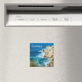 Korsika Küste Frankreich Souvenir Magnet (In Situ (Geschirrspüler))