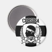 Korsika Magnet (Vorderseite/Rückseite)