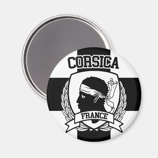 Korsika Magnet (Vorderseite/Rückseite)