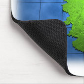 Korsika mit seiner eigenen Flagge Mousepad (Ecke)