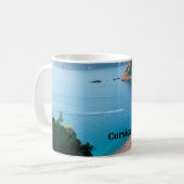 Korsika, Mittelmeerinsel,  Kaffeetasse (Vorderseite Links)