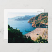 Korsika, Mittelmeerinsel, Postkarte (Vorne/Hinten)