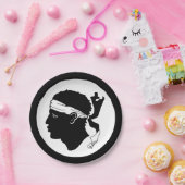 Korsika-Papierplatte Pappteller (Party)