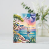 Korsika Postkarte (Stehend Vorderseite)