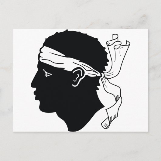 Korsika Postkarte (Vorderseite)