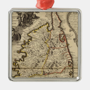 Korsika Silbernes Ornament