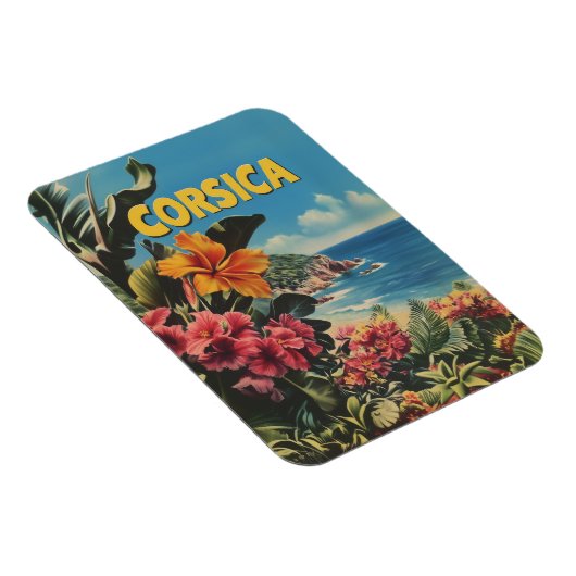 Korsika Vintag Magnet (Rechte Seite)