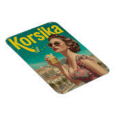 Korsika Vintag Magnet (Rechte Seite)