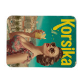 Korsika Vintag Magnet (Horizontal)