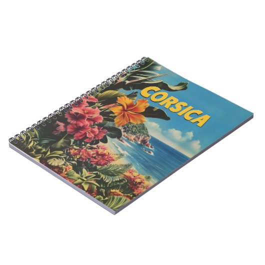 Korsika Vintag Notizblock (Linke Seite)